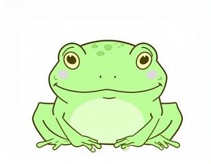 Obraz premium カエル イラスト