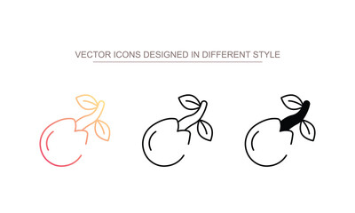 Seed icon design with white background stock illustration