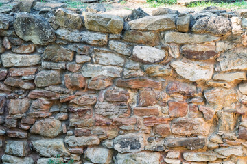 Backgrounds of the old stone wall.