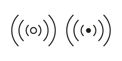 Sensor icon symbol shape. vector symbols.