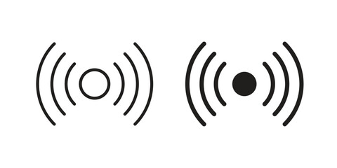 Sensor icon symbol shape. vector symbols.