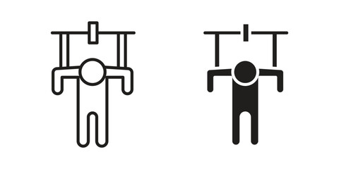 Puppet icon symbol shape. vector symbols.