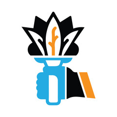 Cleaner, brush, duster icon