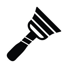 Cleaner, brush, duster icon