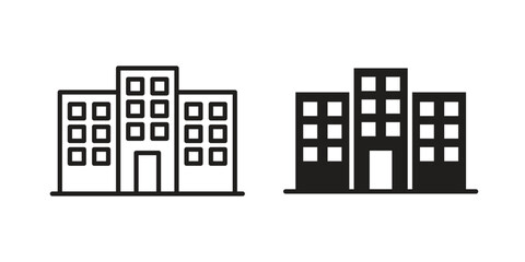 Obraz premium Company icon symbol shape. vector symbols.