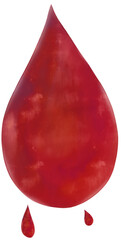 red blood drop icon