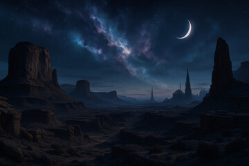 Beyond Reality: An Immersive Surreal Landscape