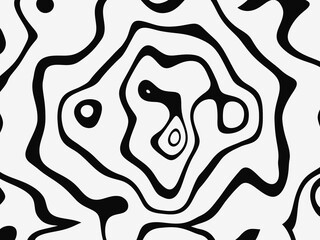 Abstract black and white background with organic, flowing lines creating a visually interesting and modern pattern.