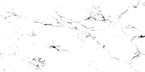 Naklejka premium Black and white marble texture with bold, organic veins and scattered speckled patterns. Ideal for luxury backgrounds, elegant product designs, or sophisticated architectural surfaces.