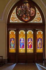 interior of church