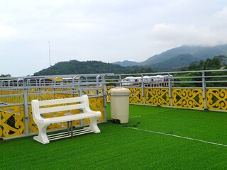Mamake Hill with sky walk facilities that offer a very enchanting view of the Bamega Kotabaru...