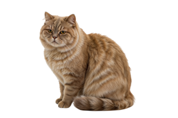 Creamy British Shorthair Cat