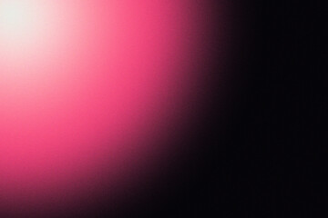 Bright pink gradient fading to black light dark