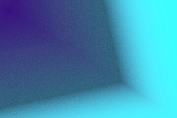 Deep blue to bright cyan gradient with grainy texture abstract