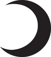 Black Crescent Moon