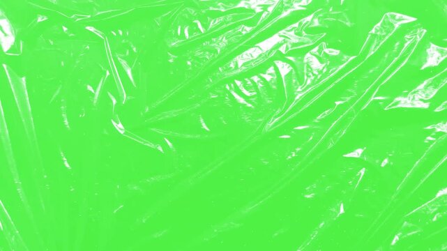 Urban Plastic Overlay on Green Screen - Grunge Texture Effect