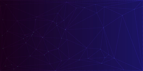 Abstract blue navy Gradient Background with Geometric Network Design.eps10