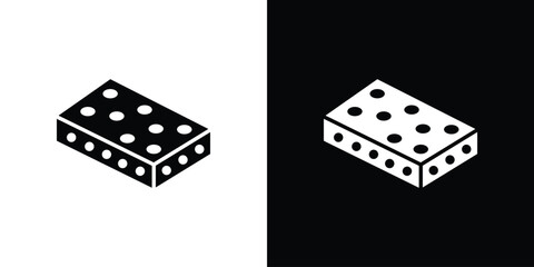 Halva icon concept. silhouette icon.