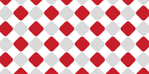 White background with abstract red grey square decoration.EPS.10