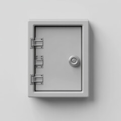 Safe deposit box icon.