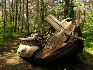 Schiffsfriedhof, Mazirbe, Kap Kolka, Lettland