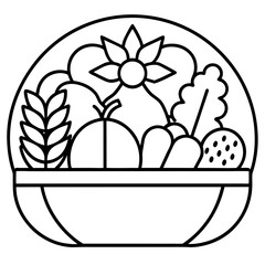 Minimalist Drawer Storage Line Art