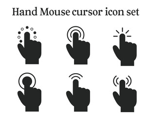 Hand mouse curson icon sheet