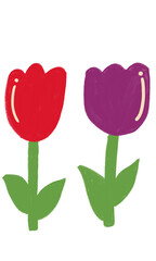 heart with flowers