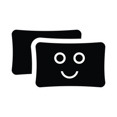 comfort, relax, pillow icon