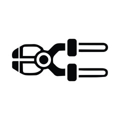 Work tool. tool, electric tool, pliers icon