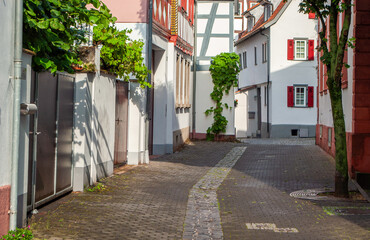 Straße in einer Altstadt