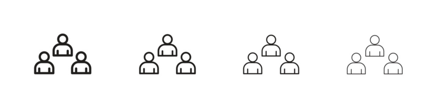 Ponzi scheme icon vector illustration. EPS 10 editable vector.
