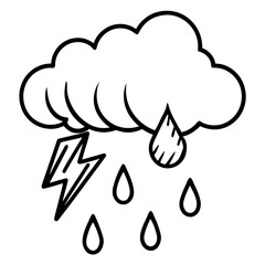 Rainy Weather Icon