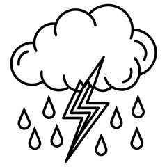 Rainy Weather Icon