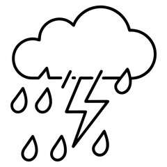 Rainy Weather Icon