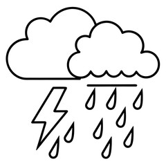 Rainy Weather Icon