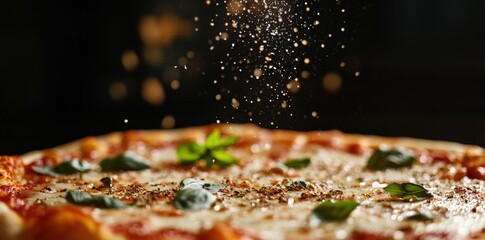 Delicious Italian Pizza Topping with Herbs and Spices, Perfect f