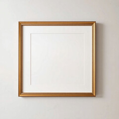Obraz premium Portrait style ornate frame with gold accents for vintage artwork or wall decoration 