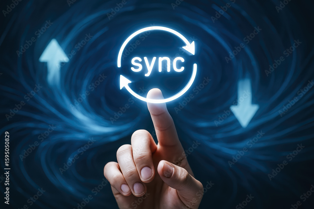 Poster sync and synchronization enable smooth data transfer and connection through technology interfaces