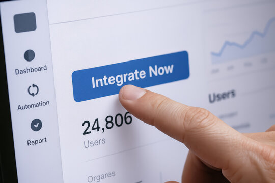 Integrate users with automation and report dashboards delivering powerful analytics