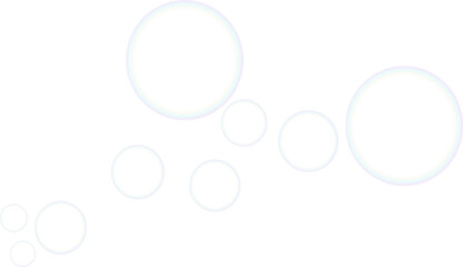 Realistic soap bubbles flying in the air – transparent overlay. Blowing bubble effect, ideal as an overlay for photographers and designers.

