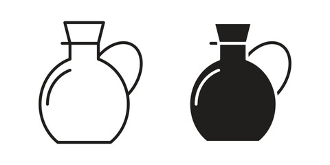 Vinegar icon Vector isolated design element. EPS10