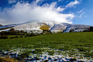 Western part of Galtee Mountains