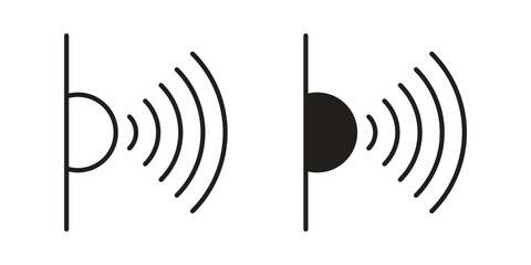 Infrared icon Vector isolated design element. EPS10