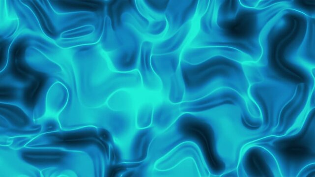 Abstrakte, fliessende, blaue Textur