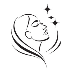 care, face, cosmetic, skin, line, beauty, illustration, vector, icon, set, facial, pictogram, woman, treatment, health, design, young, girl, female, healthy, skincare, natural, serum, dermatology, cos
