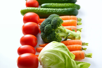 Fresh assorted vegetables