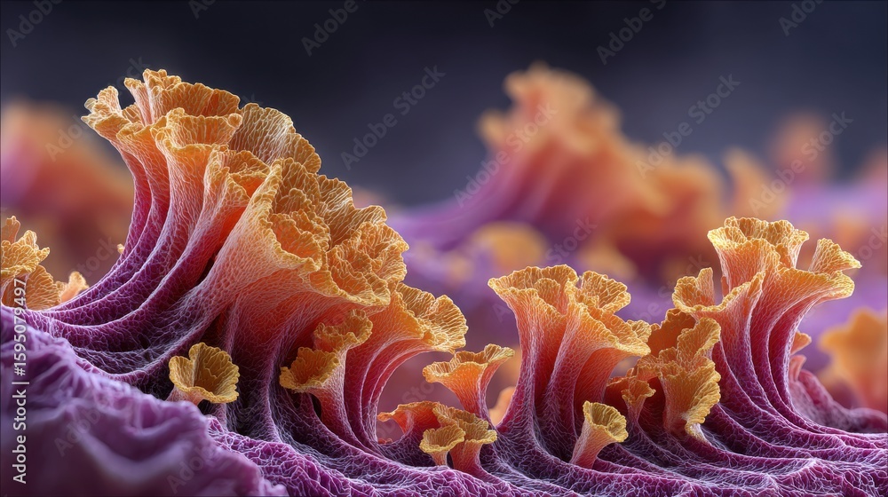 Poster bio composite chitin layers creating flexible defense systems in cellular landscapes