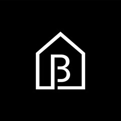 B letter real estate symbol