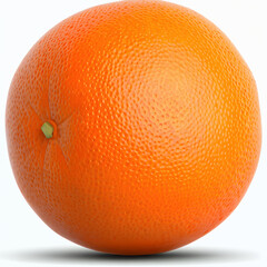 Bright orange sphere